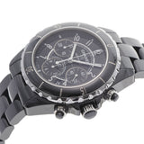 CHANEL Chanel J12 Chrono 41mm Old Buckle H0940 Men's Black Ceramic/SS Watch Automatic Black Dial A Rank Used Ginzo