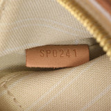 路易威顿路易威顿路易威登多pochette Accesswall柔和的颜色M57633男女通用会标帆布肩袋AB AB等级二手Ginzo