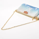 路易威顿路易威顿路易威登多pochette Accesswall柔和的颜色M57633男女通用会标帆布肩袋AB AB等级二手Ginzo