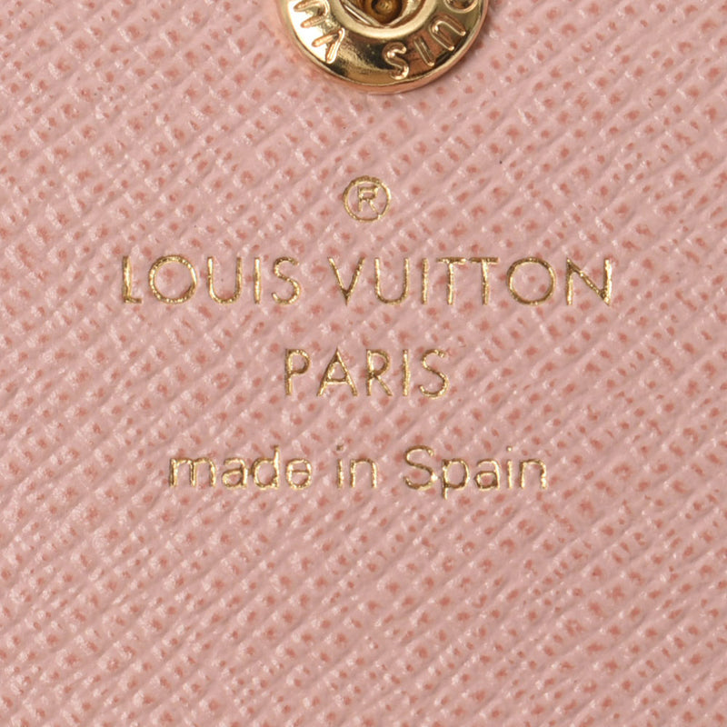 路易威顿路易斯·维顿（Louis Vuitton）Monogron Monerosari Rose Ballerine M62361女用canvas canvas Coin Case Case case case case case case case case case