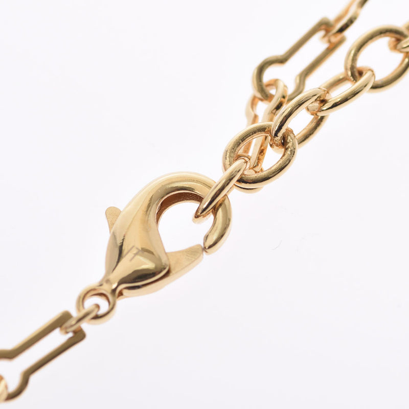 LOUIS VUITTON Louis Vuitton Corie Forever Young Gold metal M69622 Unisex GP metal fittings Necklace AB Rank used Ginzo