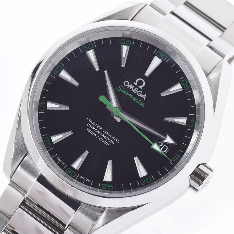 Omega Omega Sea Master Aqua Terra高尔夫背部Skeeping 231.10.42.21.01.004男士SS观看自动黑色拨号