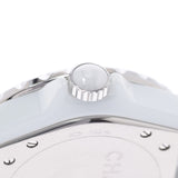 CHANEL Chanel J12 38mm GMT H3103 Men's White Ceramic/SS Watch Automatic White Dial A Rank used Ginzo