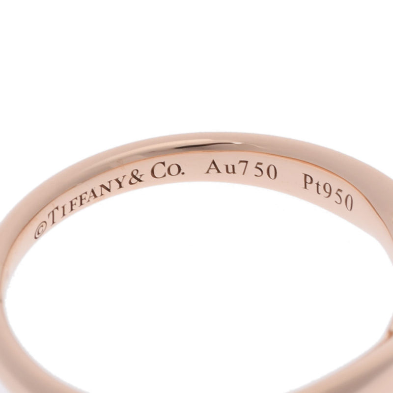 TIFFANY & CO. Tiffany Harmony Ring Diamond 0.34CT H-VS1-3EX 12 Ladies PT950/K18PG Ring/Ring A Rank Used Ginzo