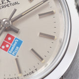 ROLEX ロレックス オイスターパーペチュアル ドミノピザ 67180 レディース SS 腕時計 自動巻き シルバー文字盤 Aランク 中古 銀蔵