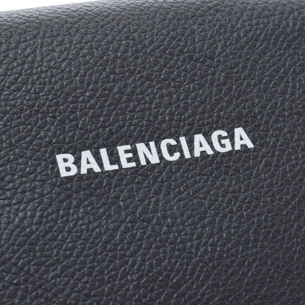 バレンシアガチェーン付きコンパクトウォレット 黒 シルバー金具 メンズ レザー 三つ折り財布 593807 BALENCIAGA 中古 –  銀蔵オンライン