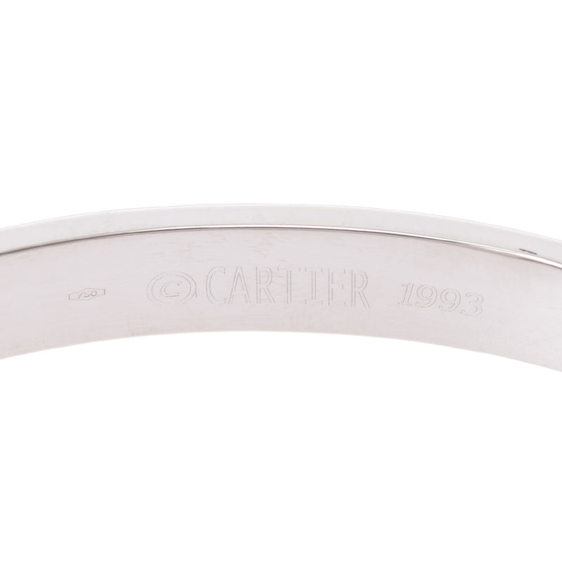 Cartier Cartier Love Breath #16 Unisex K18WG Bracelet A Rank used Ginzo