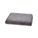 LOUIS VUITTON Louis Vuitton Monogram Zippy Coin Person Brown M60067 Unisex Monogram Canvas Coin Case A Rank used Ginzo