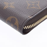 路易威顿路易·维顿（Louis Vuitton）路易威顿（Louis Vuitton）会标Zippy硬币人棕色M60067女用式字母图帆布硬币案例套