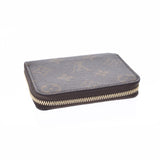 LOUIS VUITTON Louis Vuitton Monogram Zippy Coin Person Brown M60067 Unisex Monogram Canvas Coin Case A Rank used Ginzo