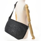 香奈儿香奈儿体育系列黑色男女通间尼龙允许b级二手ginzo