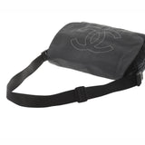 香奈儿香奈儿体育系列黑色男女通间尼龙允许b级二手ginzo