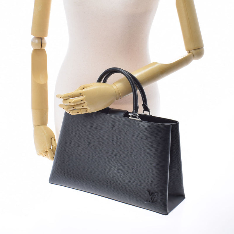 Louis Vuitton Kleber PM 2WAY Shoulder Bag Hand Bag Epi Noir (Black