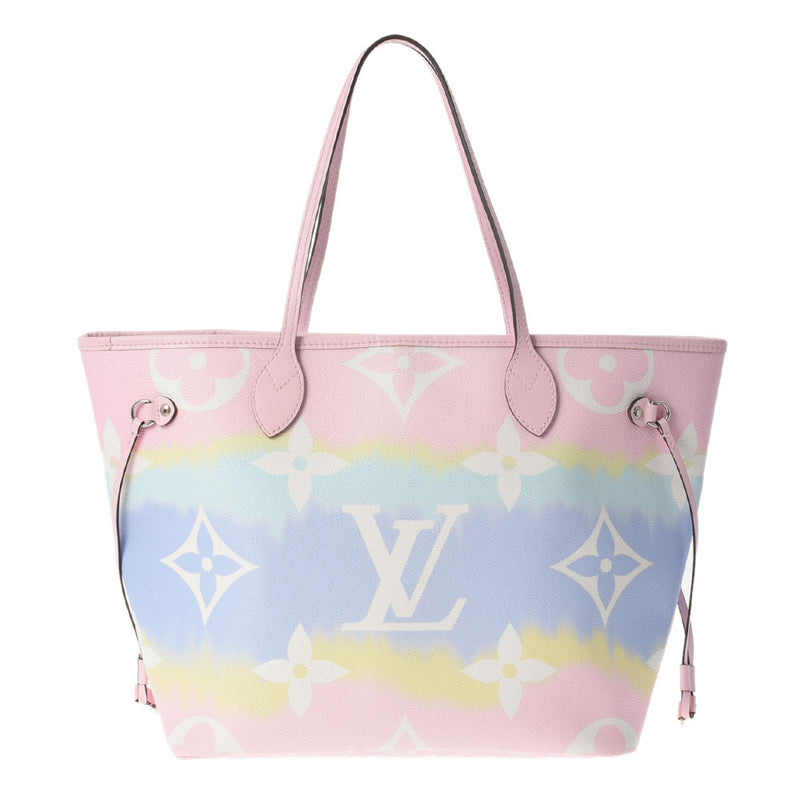 LOUIS VUITTON ルイヴィトン　
LV×YK ネヴァーフル MM M46390 　
モノグラムアンプラント ノワールブロン 　
ショルダーバッグ レディース　
【正規品】【美品】
【買蔵】