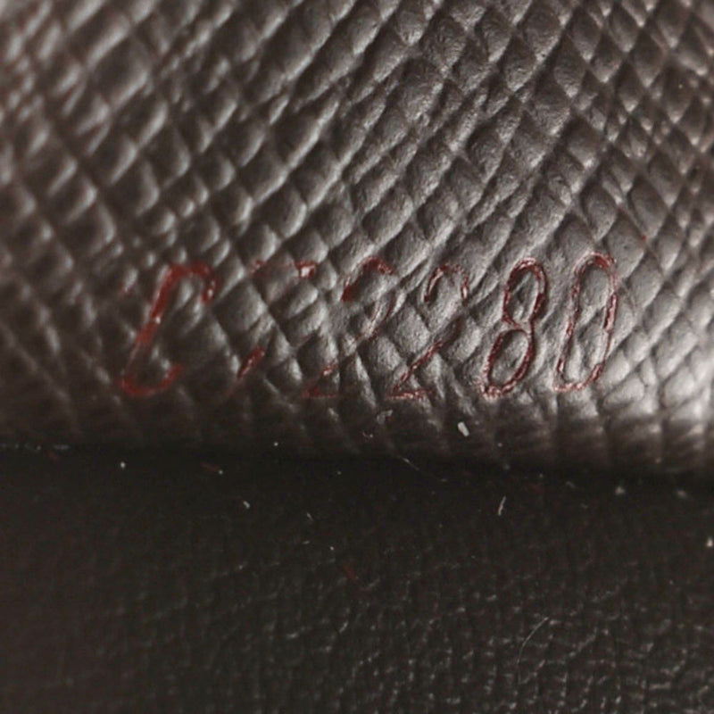 路易威顿路易·维顿（Louis Vuitton）damier 4关键案例棕色n60386男女通用damier canbus关键案例一个二手Ginzo