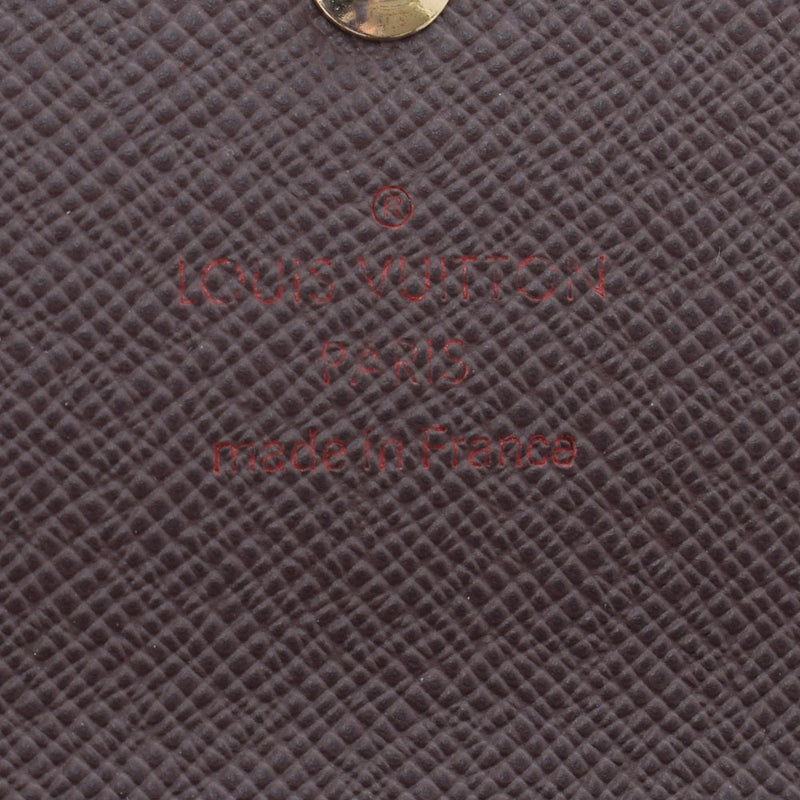 LOUIS VUITTON ルイヴィトン ダミエ 6連キーケース ブラウン N62630 ユニセックス ダミエキャンバス キーケース Aランク 中古 銀蔵