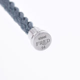 Fred Fred Force 10 Mini Breath Half Diamond #14 Ladies K18WG Bracelet A Rank used Ginzo