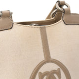 Cartier Cartier Marcello 2WAY Greige/Beige Unisex Canvas Tote Bag B Rank used Ginzo