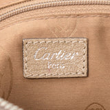 Cartier Cartier Marcello 2WAY Greige/Beige Unisex Canvas Tote Bag B Rank used Ginzo