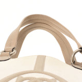 Cartier Cartier Marcello 2WAY Greige/Beige Unisex Canvas Tote Bag B Rank used Ginzo