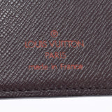 LOUIS VUITTON Louis Vuitton Dami Porte Balle Calt Cartede Brown N61823 Men's Dami Cambus Wallet AB Rank Used Ginzo