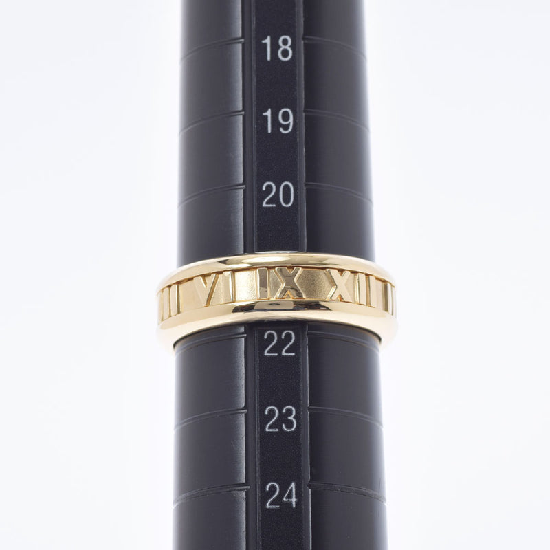 Tiffany & Co. Tiffany Atlas 21.5 Unisex K18YG Ring / Ring A Rank used Ginzo
