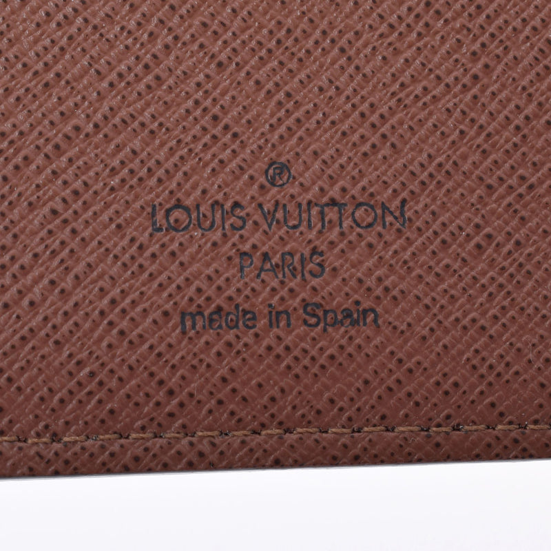 路易威顿路易斯·维顿（Louis Vuitton）Marco nm Marco NM M62288男士会标帆布B​​i -fold Wallet B等级二手Ginzo