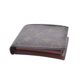 LOUIS VUITTON Louis Vuitton Monogram Portofoyille Marco NM Brown M62288 Men's Monogram Canvas Bi -Fold Wallet B Rank Used Ginzo