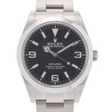 ROLEX Rolex Explorer 1 EX1 214270 Men's SS Watch Automatic Black Dial A Rank used Ginzo