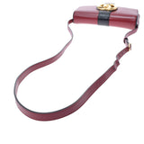 GUCCI Gucci Ally Bordeaux Gold Bracket 550129 Ladies Leather Shoulder Bag A Rank used Ginzo