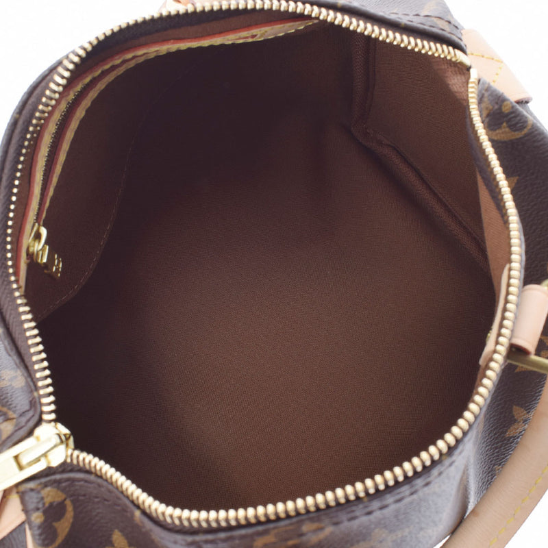 [母亲节推荐] Ginzo使用Louis Vuitton会标快速25 M41109棕色会标帆布手袋新