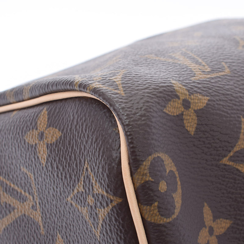 [Mother's Day Recommended] Ginzo used Louis Vuitton Monogram Speedy 25 M41109 Brown Monogram Canvas Handbag New