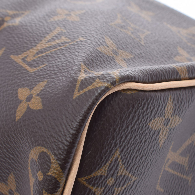 [母亲节推荐] Ginzo使用Louis Vuitton会标快速25 M41109棕色会标帆布手袋新