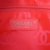 CHANEL Chanel Cambon Line Boring Bag Black/Black Ladies Leather Handbag AB Rank used Ginzo