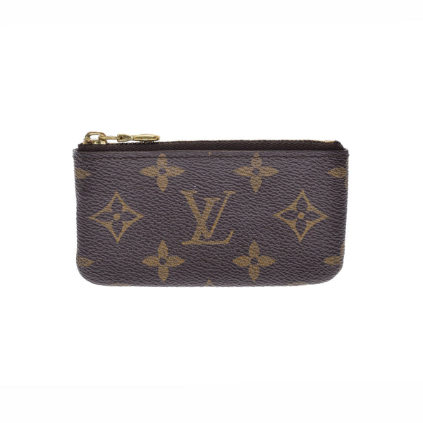 路易威顿路易·维顿（Louis Vuitton）路易威顿（Louis Vuitton）会标pochette kure-钥匙费用棕色M62650女用式字母图帆布硬币盒B等级二手Ginzo