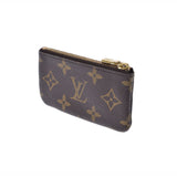 LOUIS VUITTON Louis Vuitton Monogram Pochette Kure -Keying Cost Purse Brown M62650 Unisex Monogram Canvas Coin Case B Rank Used Ginzo