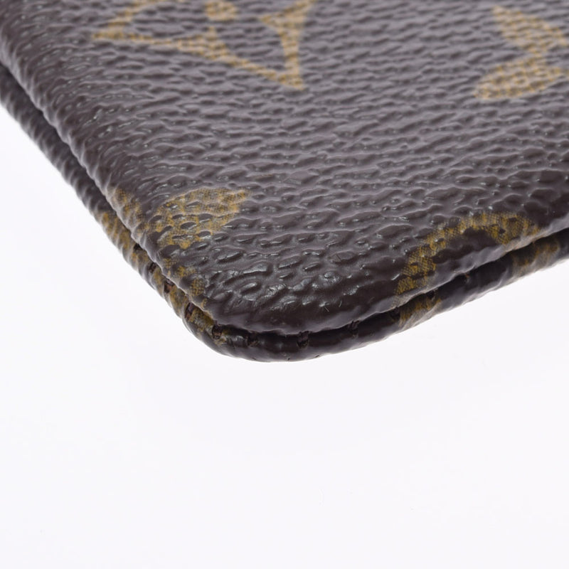 LOUIS VUITTON Louis Vuitton Monogram Pochette Kure -Keying Cost Purse Brown M62650 Unisex Monogram Canvas Coin Case B Rank Used Ginzo