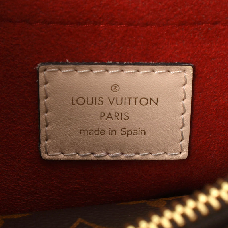路易威顿路易斯·维顿（Louis Vuitton）montenyu bb 2way袋棕色M444671女士会标帆布手提包二手Ginzo