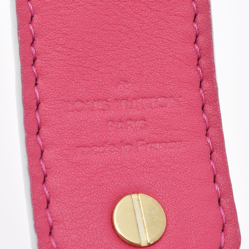 LOUIS VUITTON Louis Vuitton Monogram Tea/Hot Pink Gold Bracket JO2352 Ladies Monogram Canvas Shoulder Strap A Rank used Ginzo