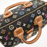 LOUIS VUITTON Louis Vuitton Multicolor Speedy 30 Noir M92642 Ladies Monogram Multicolor Handbag B Rank used Ginzo