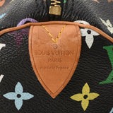 LOUIS VUITTON Louis Vuitton Multicolor Speedy 30 Noir M92642 Ladies Monogram Multicolor Handbag B Rank used Ginzo