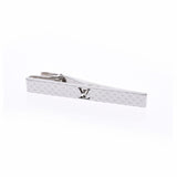 LOUIS VUITTON Louis Vuitton Pose Kravatt Silver Silver metal M65042 Men's SV Typin AB Rank used Ginzo