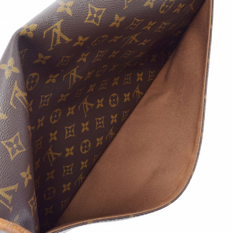 LOUIS VUITTON Louis Vuitton Monogram Zibesiere GM Brown M42249 Unisex Monogram Canvas Shoulder Bag B Rank used Ginzo