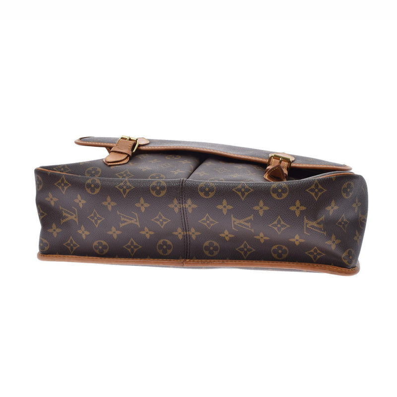 LOUIS VUITTON Louis Vuitton Monogram Zibesiere GM Brown M42249 Unisex Monogram Canvas Shoulder Bag B Rank used Ginzo