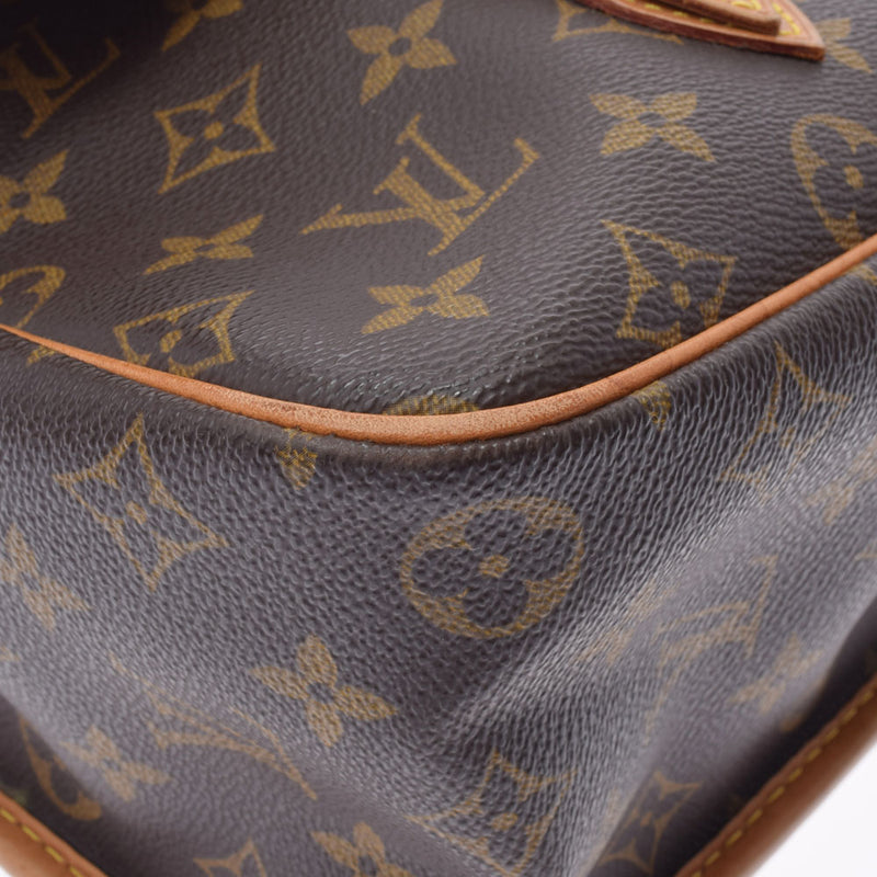 路易威顿路易斯·维顿（Louis Vuitton）Monogram zibesiere gm brown M42249女用式字母帆布肩袋B等级二手ginzo