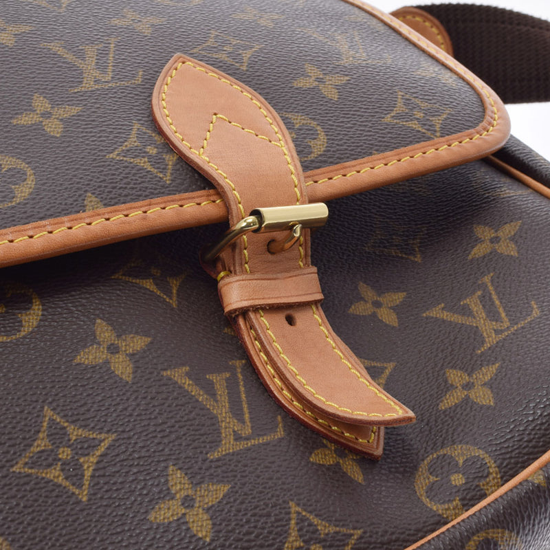 LOUIS VUITTON Louis Vuitton Monogram Zibesiere GM Brown M42249 Unisex Monogram Canvas Shoulder Bag B Rank used Ginzo