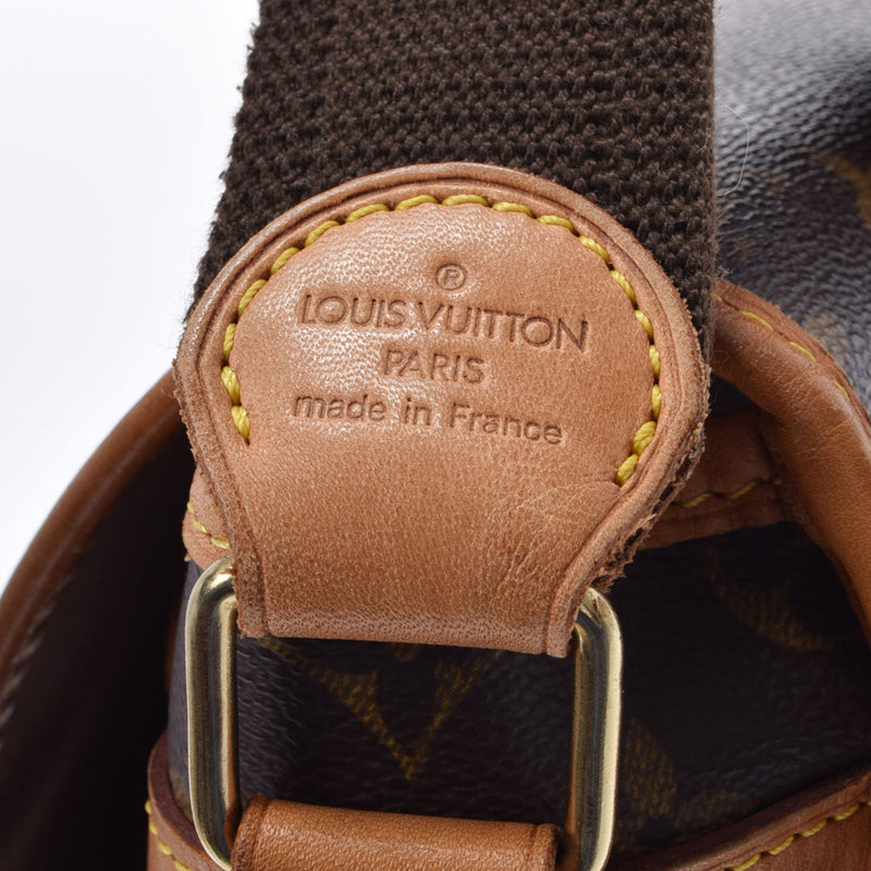 路易威顿路易斯·维顿（Louis Vuitton）Monogram zibesiere gm brown M42249女用式字母帆布肩袋B等级二手ginzo