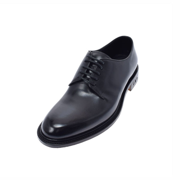 路易威顿路易·维顿（Louis Vuitton）vandome flex线德比尺寸8 1/2商务鞋黑色1A9A8V男士皮革着装鞋未使用的金佐（Ginzo）