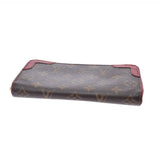 路易威顿路易·维顿（Louis Vuitton）路易威登（Louis Vuitton）会标Zippy Wallet Retro三（红色）M61854女士会标帆布长钱包B二手ginzo