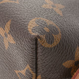 路易威顿路易·维顿（Louis Vuitton）Louis Vuitton会标POCHETTE COSMETIC BROWN M47515女士会标帆布袋B等级二手Ginzo